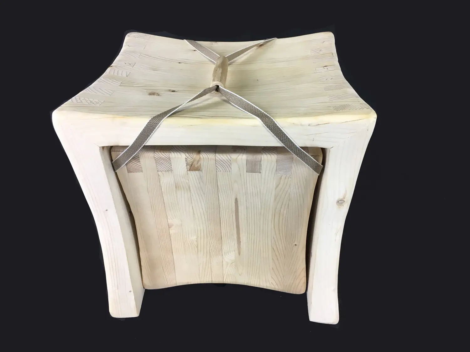 Три табуретки - масив Mood Wood Design - 2