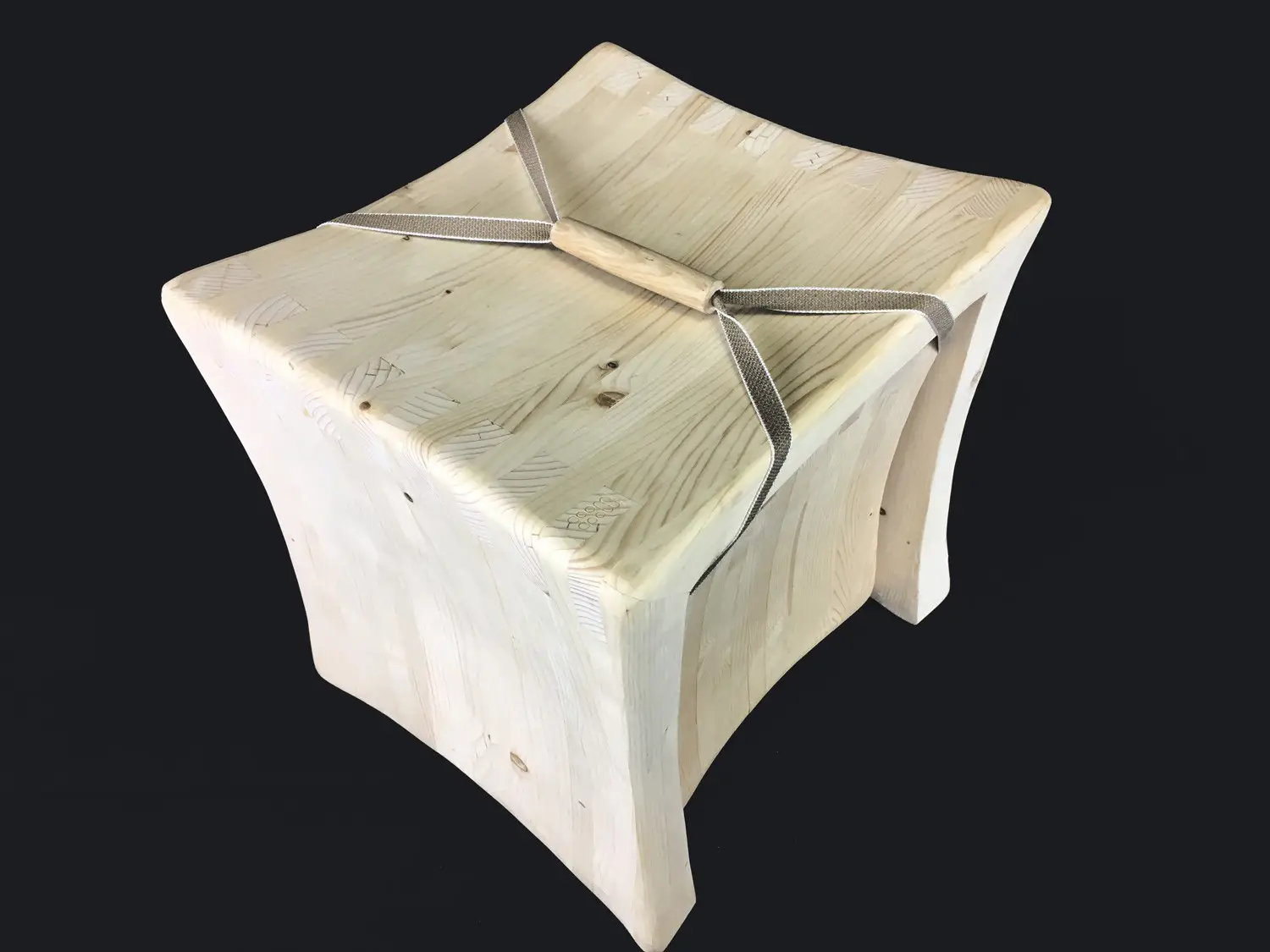 Три табуретки - масив Mood Wood Design - 3