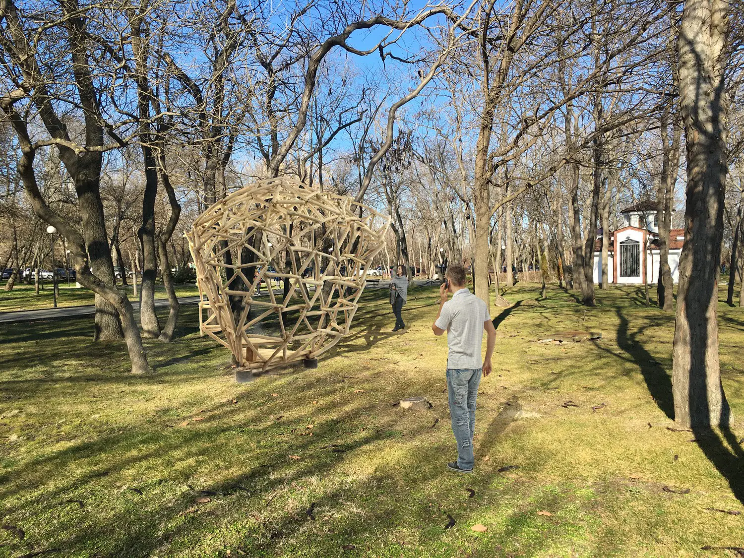 architectural installation, free structure, gazebo, MoodWood design, - 8
