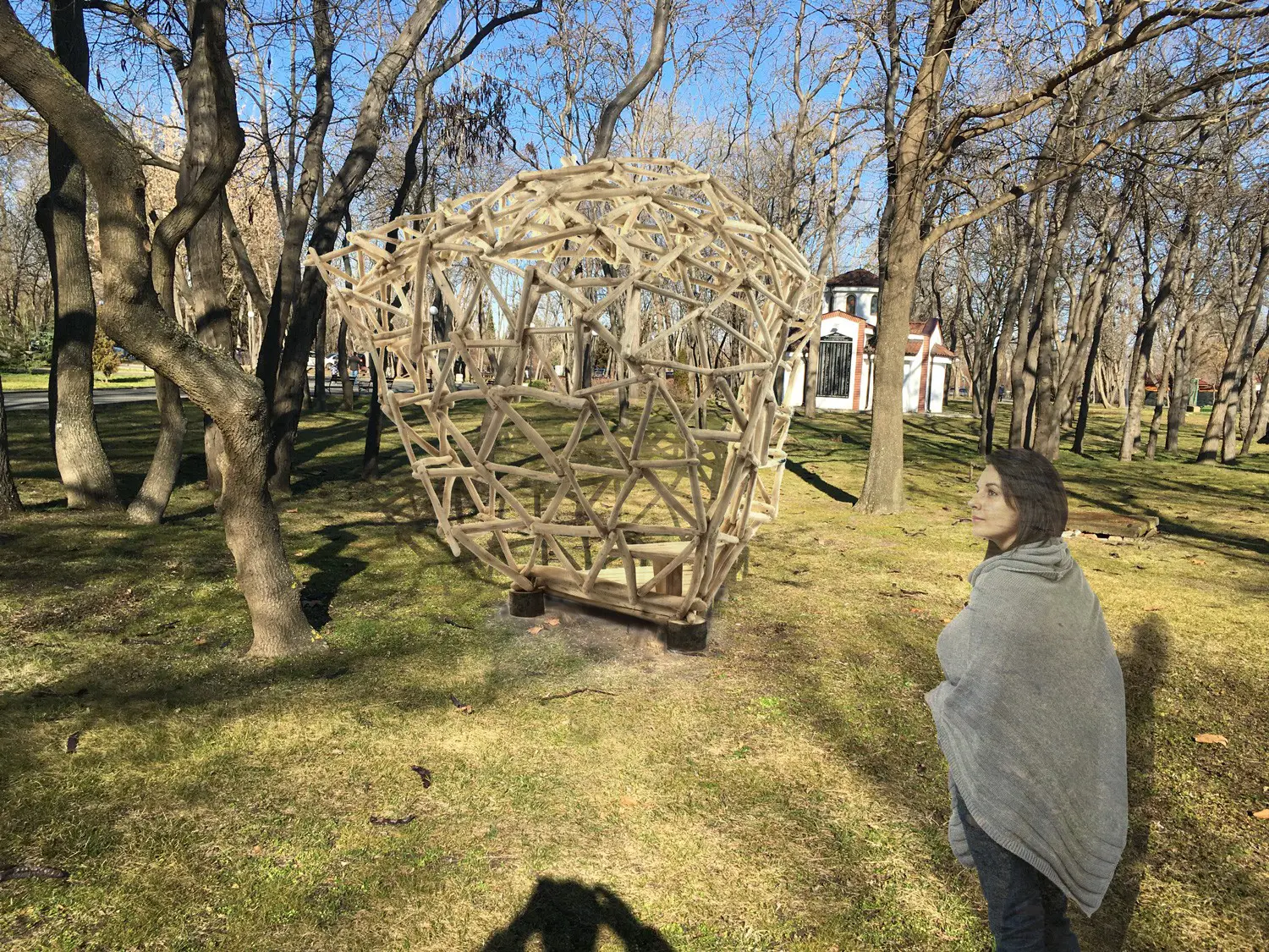 architectural installation, free structure, gazebo, MoodWood design, - 9