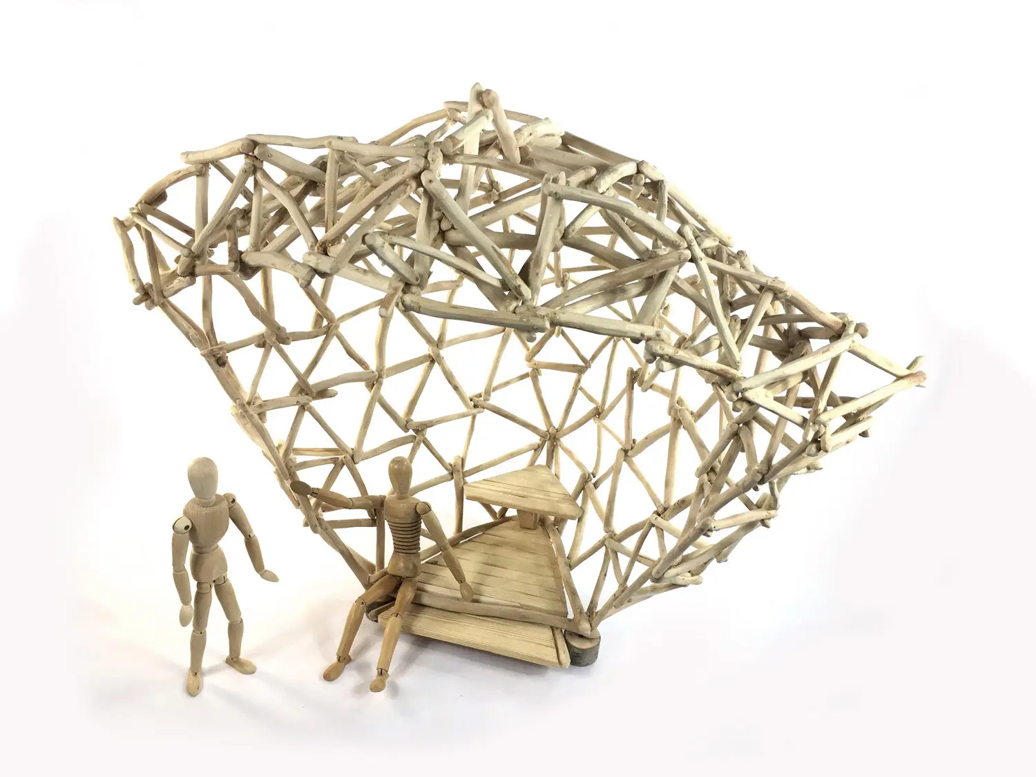 architectural installation, free structure, gazebo, MoodWood design, - 4
