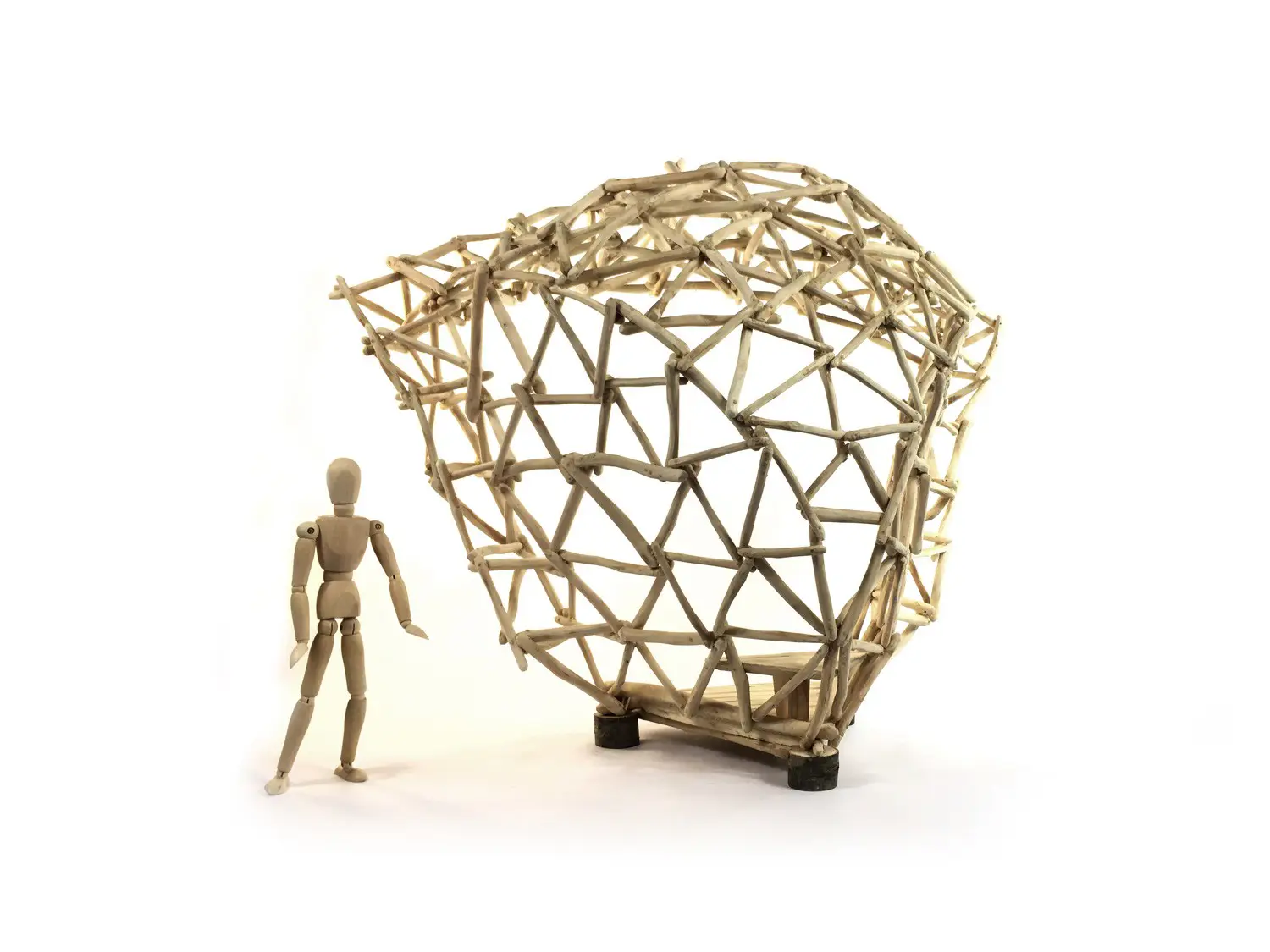 architectural installation, free structure, gazebo, MoodWood design, - 5