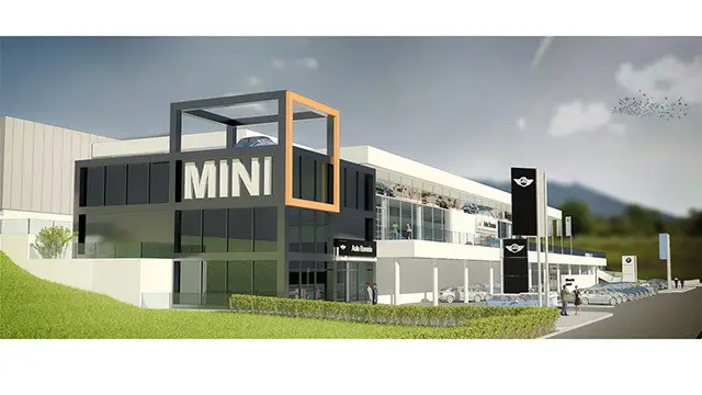 Architectural project of a Service and showroom for "BMW"; Sofia (3)