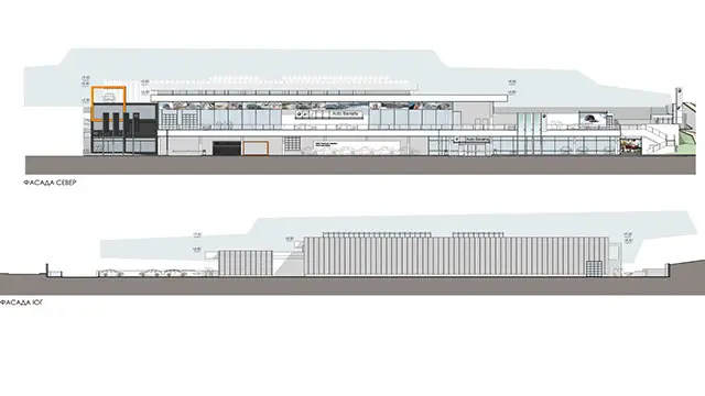 Architectural project of a Service and showroom for "BMW"; Sofia (9)