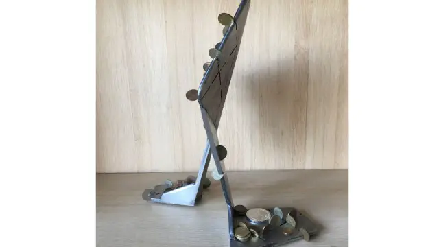 "Scrape penny" sculpture of Metal (10)