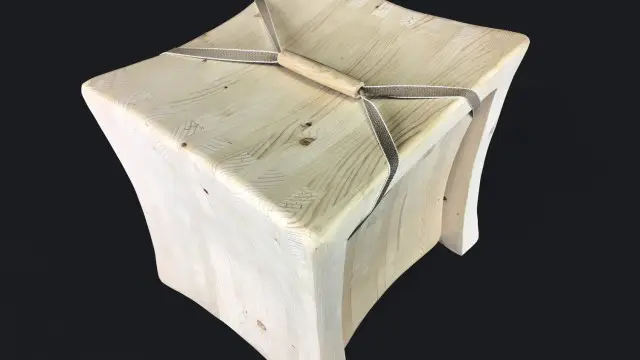 Три табуретки - масив Mood Wood Design (3)