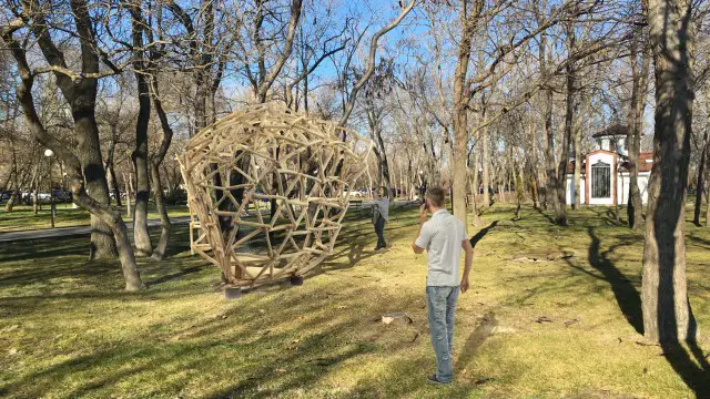 architectural installation, free structure, gazebo, MoodWood design, (8)